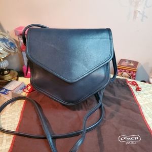 Authentic Vintage Rare shape Coach crossbody bag